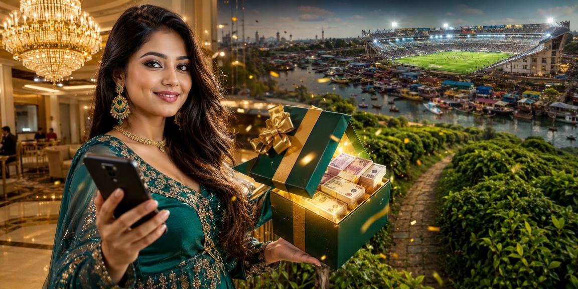 বরিশালের চা বাগানে মোবাইলে ক্যাসিনো উপভোগ
